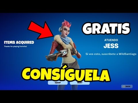 *GRATIS* CÓMO CONSEGUIR LA SKIN DE JESS DE SALVAR EL MUNDO EN FORTNITE! SALVAR EL MUNDO GRATIS AHORA