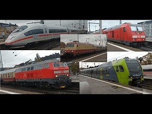 [05.11.2023] Züge im Kopfbahnhof Altona mit AKE Rheingold BR 101 und BR 218 nach Sylt