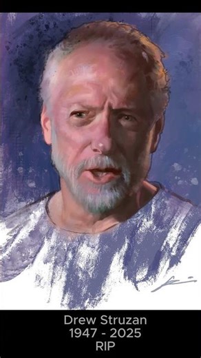 100 days of drawing day 100 Drew Struzan RIP 1947–2025 #fullyhuman