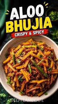 Crispy & Spicy Aloo Bhujia Recipe 😍 Easy Evening Snack
