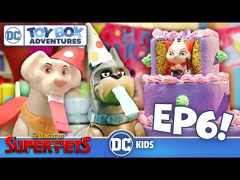 DC League of Super-Pets - PB’s Surprise Party! | Episode 6 | DC Toy Box Adventures | ‪@dckids‬