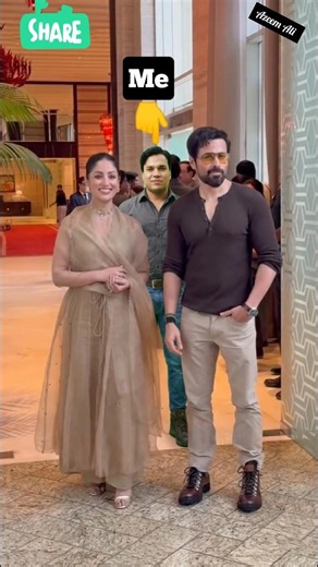 Finally meet up with Imran Hashmi and Yami Gautam #shorts #trending #bollywood #viralmoment