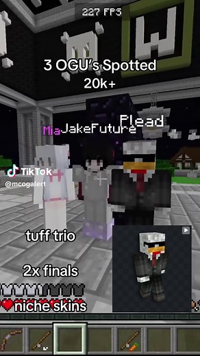 Minecraft OG Users Spotted: Rare Skins & Untaken Usernames