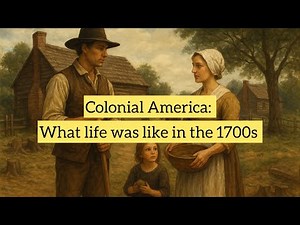 What Daily Life Was REALLY Like in Colonial America (1700s)