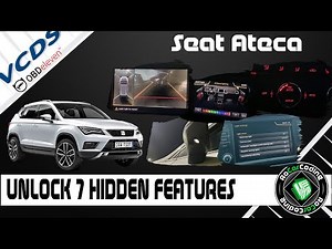 UNLOCK 7 HIDDEN FUNCTIONS | SEAT ATECA KH7 | #VCDSCoding & #OBDeleven