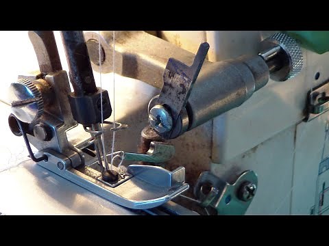 Disengaging the Knife on Serger