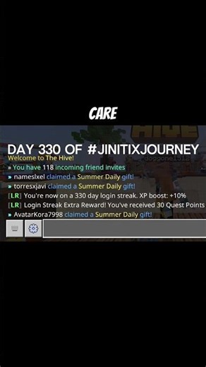 DAY 330 OWL COSTUME JOURNEY 🦉 #jinitixjourney #thehiveminigames #thehivebedrock #thehivemc #hivemc