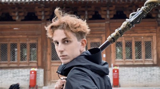 20K views · 532 reactions | Chinese video game "Black Myth: Wukong" reaped applause both at home and abroad. Italian vlogger Alessandro Martini took a tour in China's Shanxi Province in search of the game's iconic scenes in those ancient architectures. Let's see what he has found. | China Xinhua News | Facebook