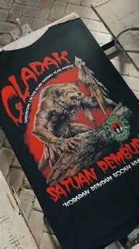 Step-by-Step 5-Color Screen Printing Tutorial #diy #thailand #shortvideo #tutorial #art