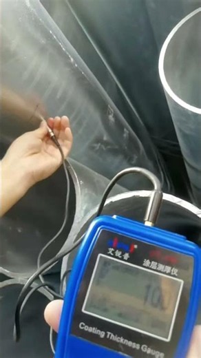 Precision Coating Thickness Test for Steel Pipes | Quality Control at JLCC Metals