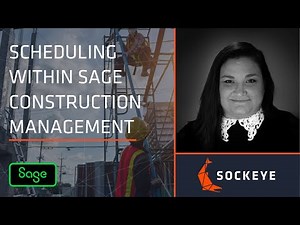 Scheduling Within Sage Construction Management
