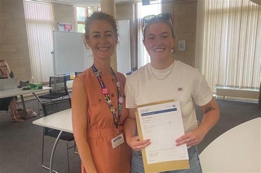 Sixth Form students at Brooke Weston Academy achieve glowing A-level results