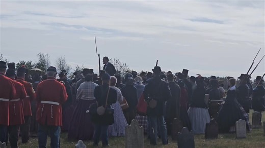 Four score and seven years ago....Take 1! #Gettysburg1863 Video Credit: SockEm Web Solutions | Gettysburg Film Commission