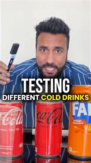 Test Cold Drinks | Science Experiment #ashusir #scienceandfun #health #chemistry #shorts