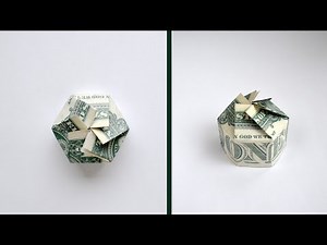 Amazing MONEY BOX WITH LID | Hexagon Dollar Origami | Gift for Birthday | Tutorial DIY by NProkuda