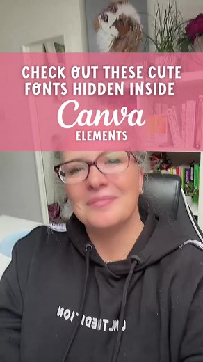 Discover Cute Fonts Hidden Inside Canva Elements