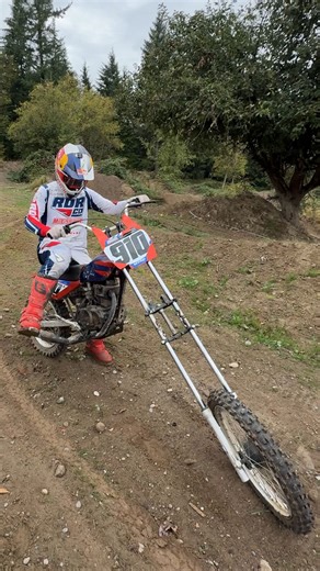 A walk around of the XR100 chopper from the previous video 🤠 What does this bike need done to it next? @redbullmotorsports @redbull @motosportinc @rdrco.inc @bbrmotorsports @allballsracing_ #XR100 #honda #chopper | Carson Brown