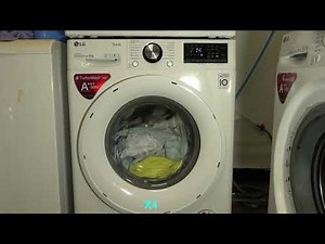 How to Select Spin Only cycle Program on a LG Washing Machine