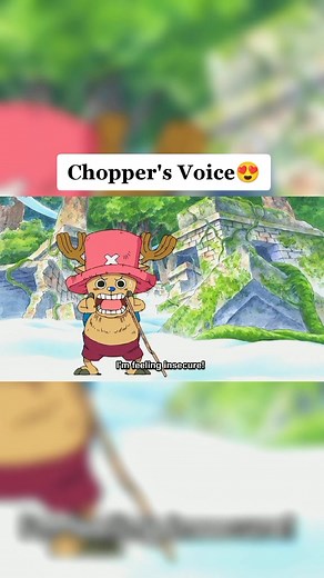 Chopper's Voice - One Piece Anime Character