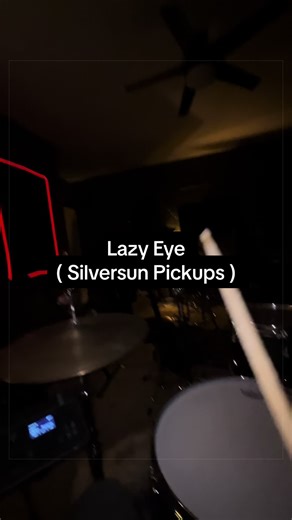 Captivating Drum Cover of 'Lazy Eye' by Silversun Pickups