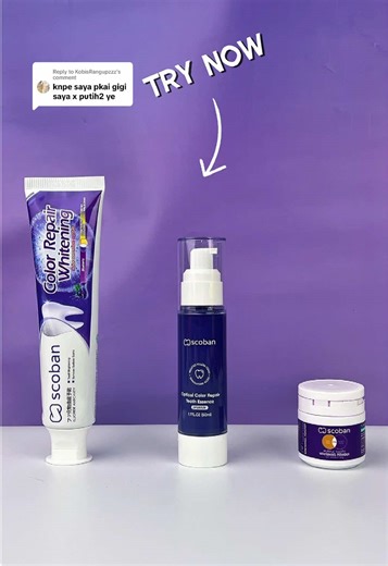 Consistent Use of Scoban Toothpaste for Best Results