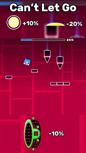 Can’t Let Go Speed Modifiers #geometrydash