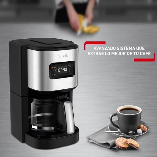 Prepara tu café ideal todas las mañanas con la Cafetera T-FAL ELEMENT. Adquiérela ya en SAMS. https://bit.ly/305CBDj | T-Fal