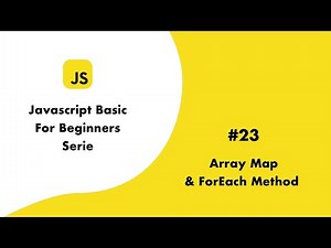 JS Basic23 Array map method and Foreach method