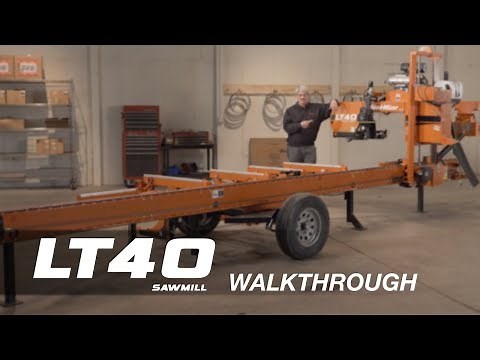 LT40 Hydraulic Portable Sawmill Walkthrough | Wood-Mizer