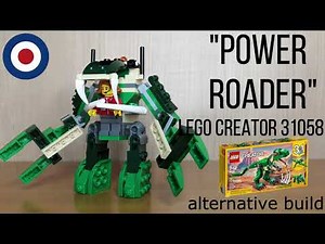 LEGO Creator 31058 Alternative build tutorial POWER LOADER、レゴクリエイター31058をエイリアンのパワーローダーに組み替え