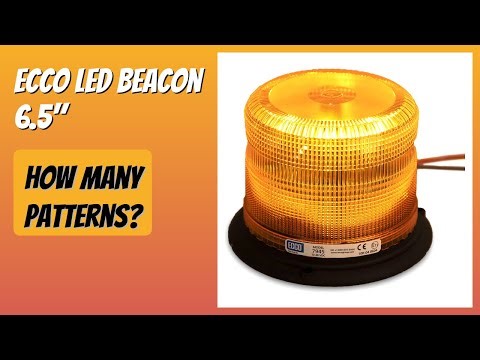 REVIEW (2025): ECCO LED Beacon 6.5". Features.