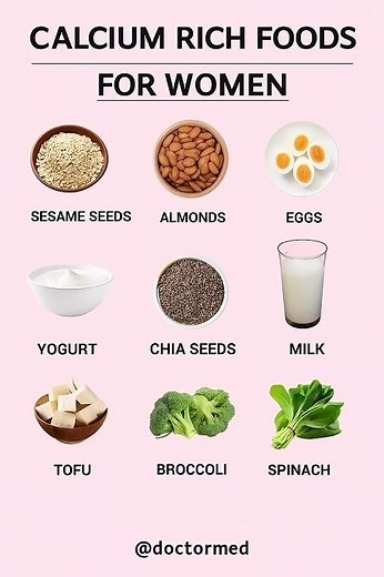 Top 9 Calcium-Rich Foods Every Woman Should Eat Daily | Boost Bone Health Naturally