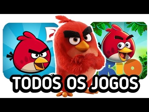 JOGUEI TODOS OS JOGOS DA FRANQUIA ANGRY BIRDS!!!
