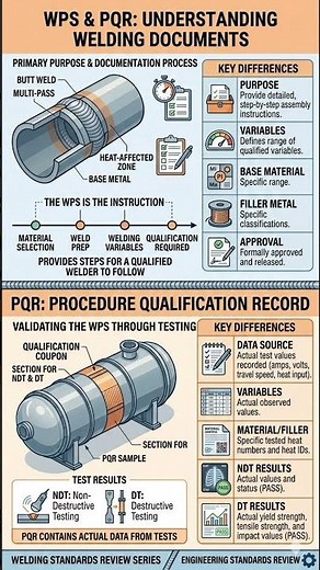#WPS #PQR #Welding #Piping #PressureVessel #MechanicalEngineering #QAQC #ASME
