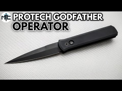 Protech Godfather Operater Automatic Knife - Overview and Review