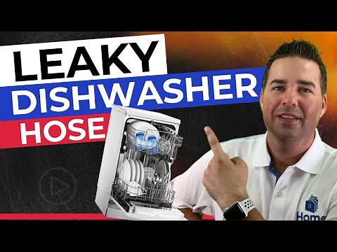How to Fix a Leaking Dishwasher Hose Under the Sink