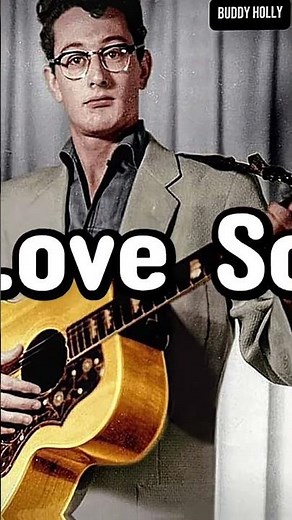 “Crying, Waiting, Hoping…A Song That Outlived Buddy Holly.” #Shorts #BuddyHolly #1950sICON