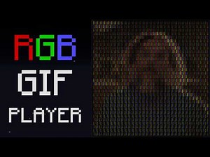 Variable RGB Banner Display & GIF Player