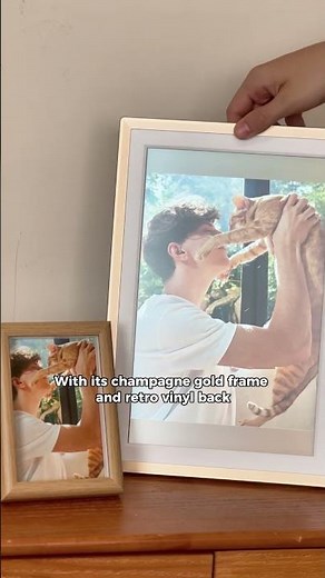From desk to living room — one frame fits all | Arzopa D14 Digital Photo Frame #short