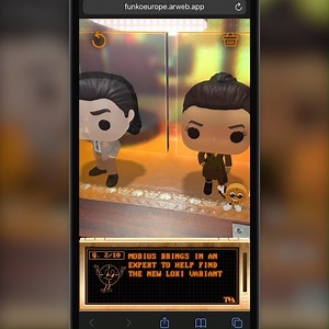 Step into the TVA and play the Funko Europe AR Loki quiz for a chance to win a Limited Edition Loki Headpiece & an exclusive Funko Web Pop! Playable on mobile / tablet only: http://funkoeurope.arweb.app | Funko Europe