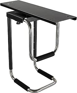 Amazon.com: Mount-It! Heavy Duty Under Desk Computer Mount, Adjustable CPU Holder with Sliding Tracks and 360 Deg Swivel for Desktop Computer Towers Up to 10 Inches Wide and 22 Inches High, 66 Lb Load Capacity : Electronics