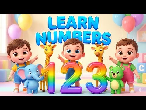 Learning Numbers for Kids | Counting 1 to 10 | Educational Songs for Toddlers