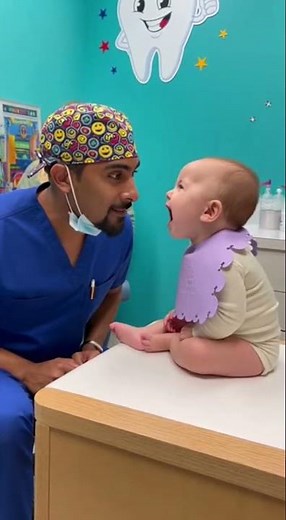 cutest dentist check up ever 😘❤️