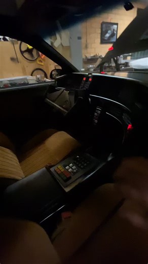Dash power on triggering both consoles. info@kittparts.com #knightrider #viral #80 #tvseries #fyp | KITT CARS