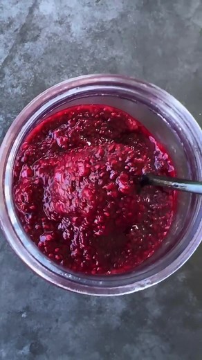 7.1K views · 19 reactions | Easy Raspberry Jam with Just 3 Ingredients - crazy easy! | Momsdish - Crazy Easy Cooking | Facebook