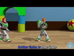 Finger Family - Buzz Lightyear 3D Toy Story Nursery Rhymes