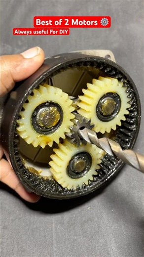 How to increase motor torque 😱 Most powerful electric motor #shortvideo #electric #dcmotor #diy