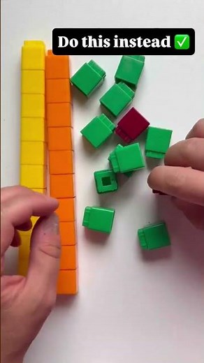 How to teach your child subtraction with borrowing