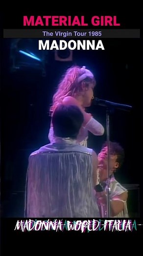 This Madonna Live Performance of 'Material Girl' Will Blow Your Mind! Pt.1 #madonna #likeavirgin