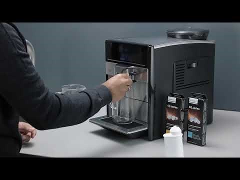 Siemens EQ.6 - jak czyścić i odkamieniać